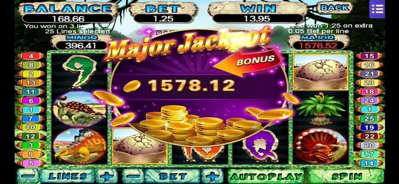 triplenine စလော့ Jackpot Slots Myanmar MMK ဖြင့် ကစားနေသည့် မြင်ကွင်း